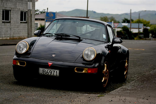 In 1991 Porsche made dual airbags standard for the left side steering 964 