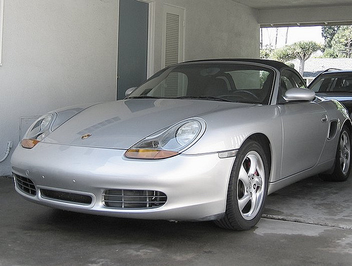 2002 Porsche Boxster S. The interior of the 986 S was almost completely all 
